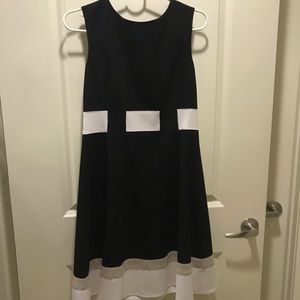 Calvin Klein Black & White Dress